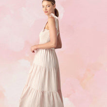 Load image into Gallery viewer, Rose Stripes Maxi Dress

