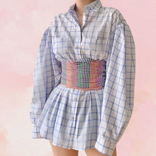 Load image into Gallery viewer, White Square Dress

