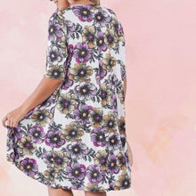 Load image into Gallery viewer, White Floral Dress

