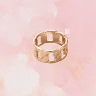 Gold Chain Ring