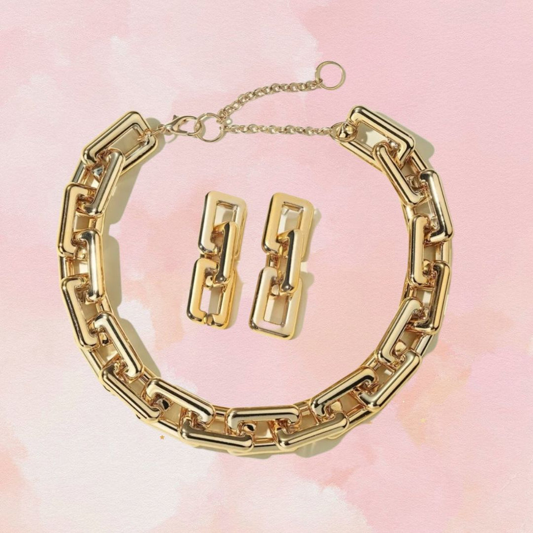 Square Gold Set