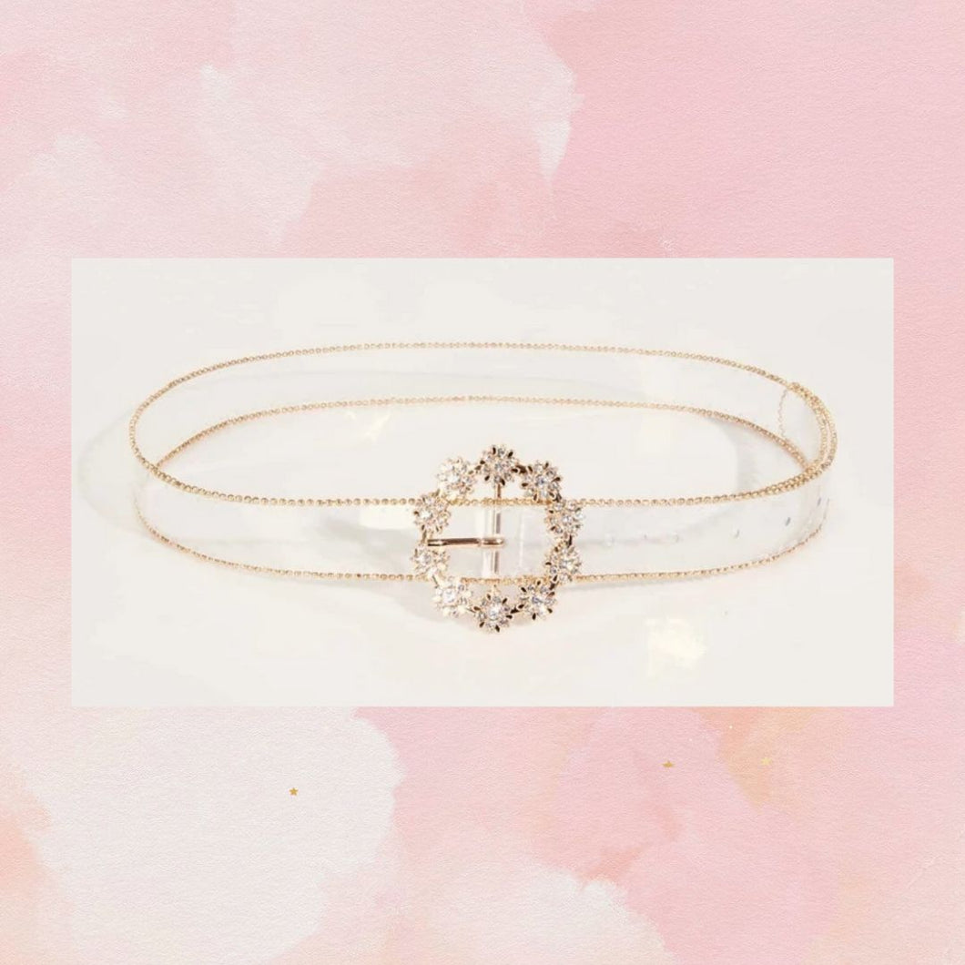 Clear Brilliant Belt