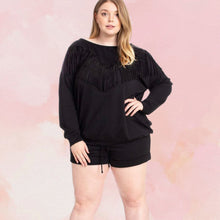 Load image into Gallery viewer, Black Long Sleeve Set
