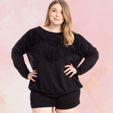 Load image into Gallery viewer, Black Long Sleeve Set
