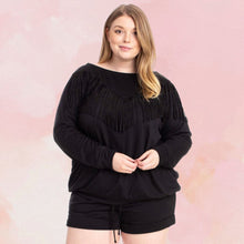 Load image into Gallery viewer, Black Long Sleeve Set
