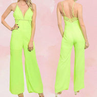 Neon Green Jumpsuit