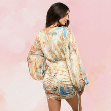 Load image into Gallery viewer, Tie Dye Satin Dress
