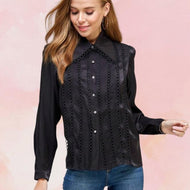 Black Long Sleeve Blouse