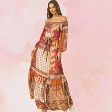 Load image into Gallery viewer, Tara Ruffle Maxi Dress
