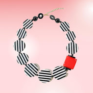 Black/White Necklace