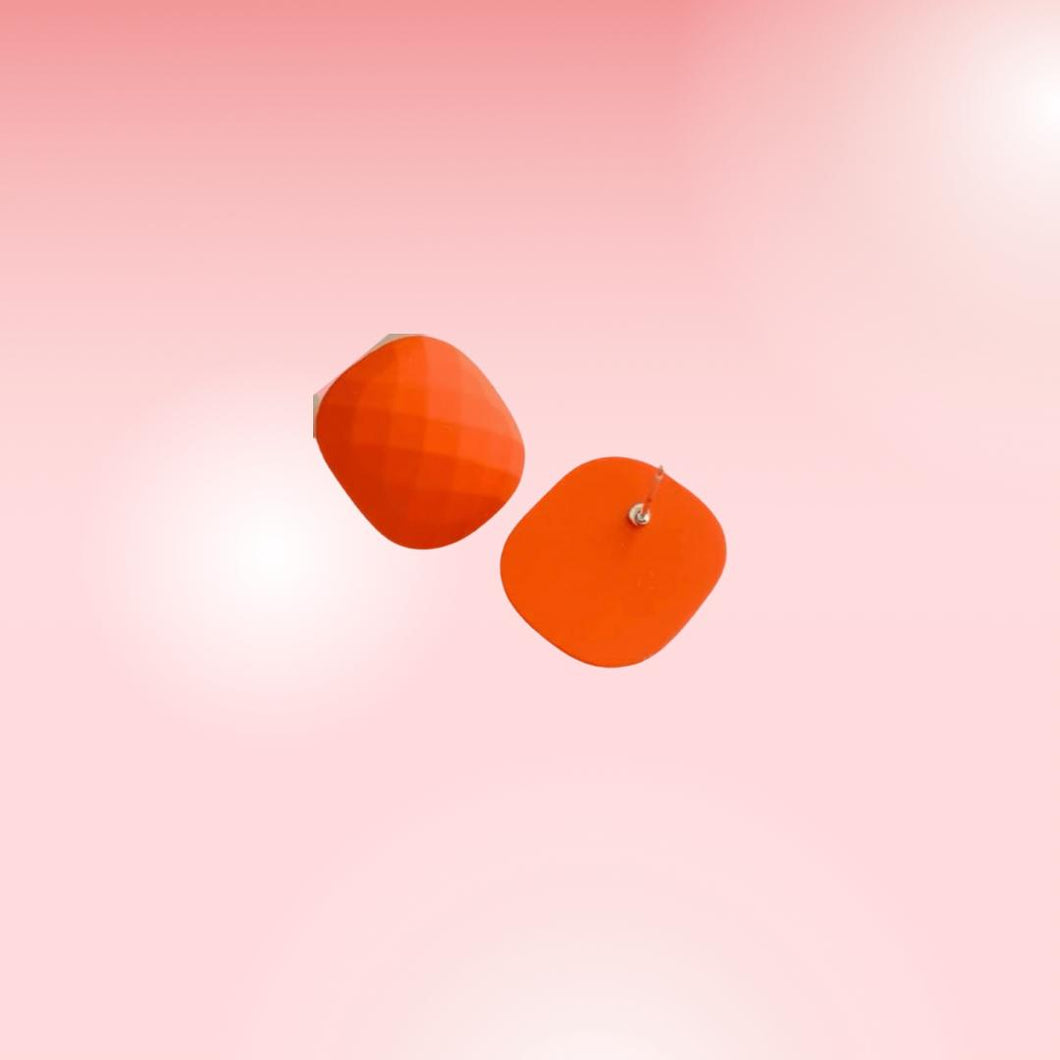 Orange Earring