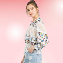 Load image into Gallery viewer, Floral Lace Blouse
