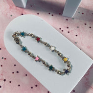 Colorful Stars Gold Bracelet