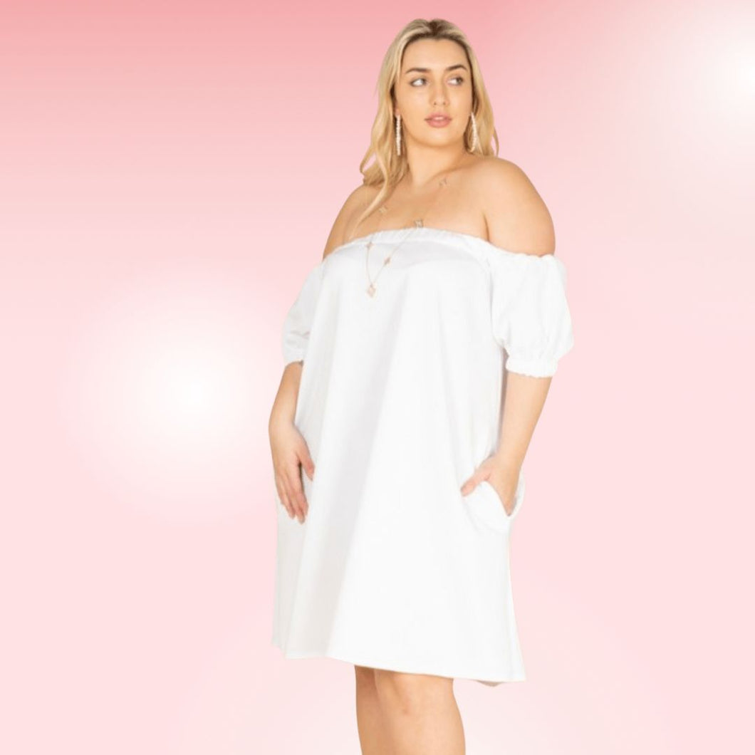 Nuria White Dress