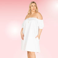 Nuria White Dress