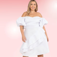 Load image into Gallery viewer, Sarida white Dress
