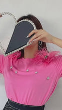 Load and play video in Gallery viewer, Feather Top
