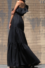 Load image into Gallery viewer, Black One Shoulder Maxi
