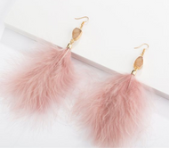 Big Feather Earring