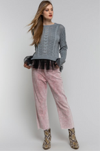 Load image into Gallery viewer, Gray Sweater Tutu
