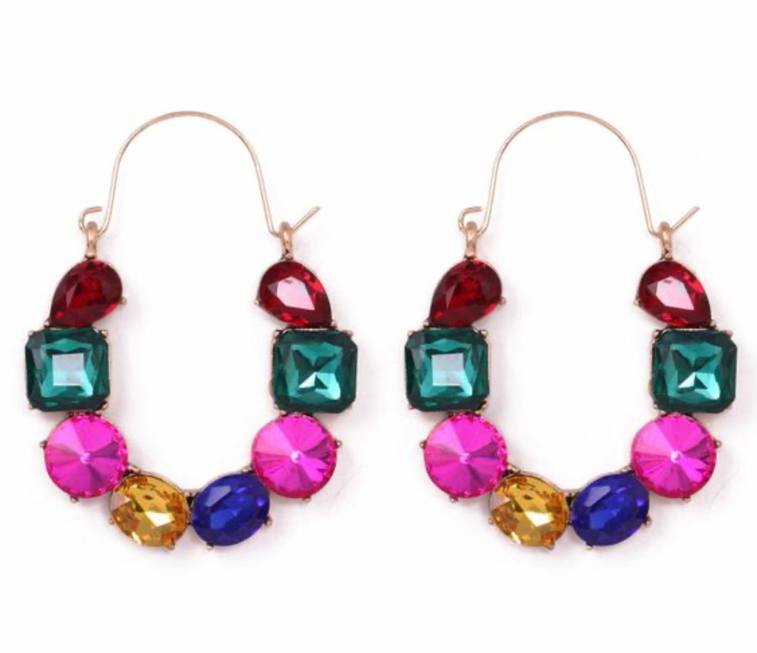Circle Rhinestone Color
