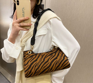 Zebra Tan Purse