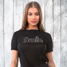 Load image into Gallery viewer, Black Smile Top
