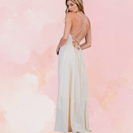 Cream Maxi Dress