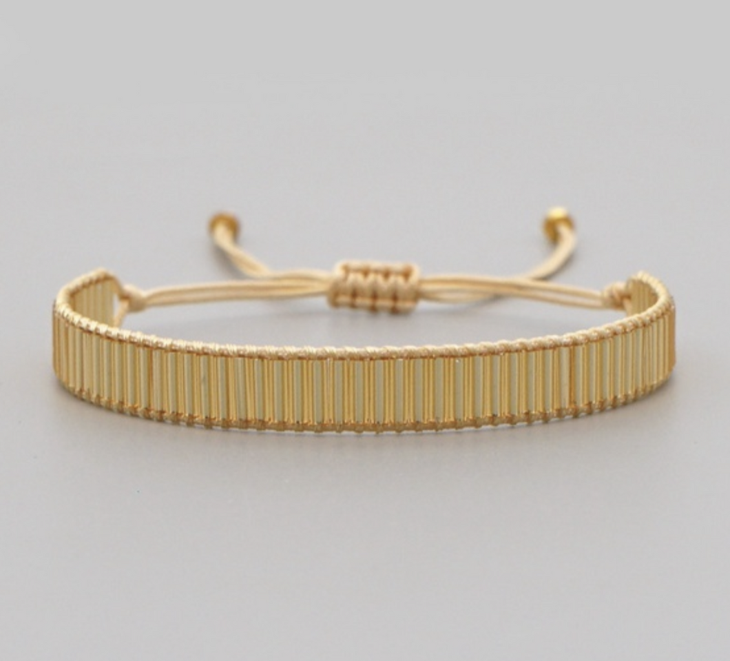 Gold Thread Bracelet