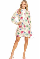 Floral Abstract Dress