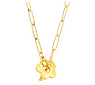 Flower Gold Necklace
