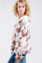 Load image into Gallery viewer, White Floral Lace Blouse
