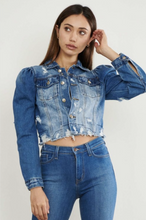 Load image into Gallery viewer, Ruff Denim Jacket
