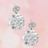Silver Circle Earring